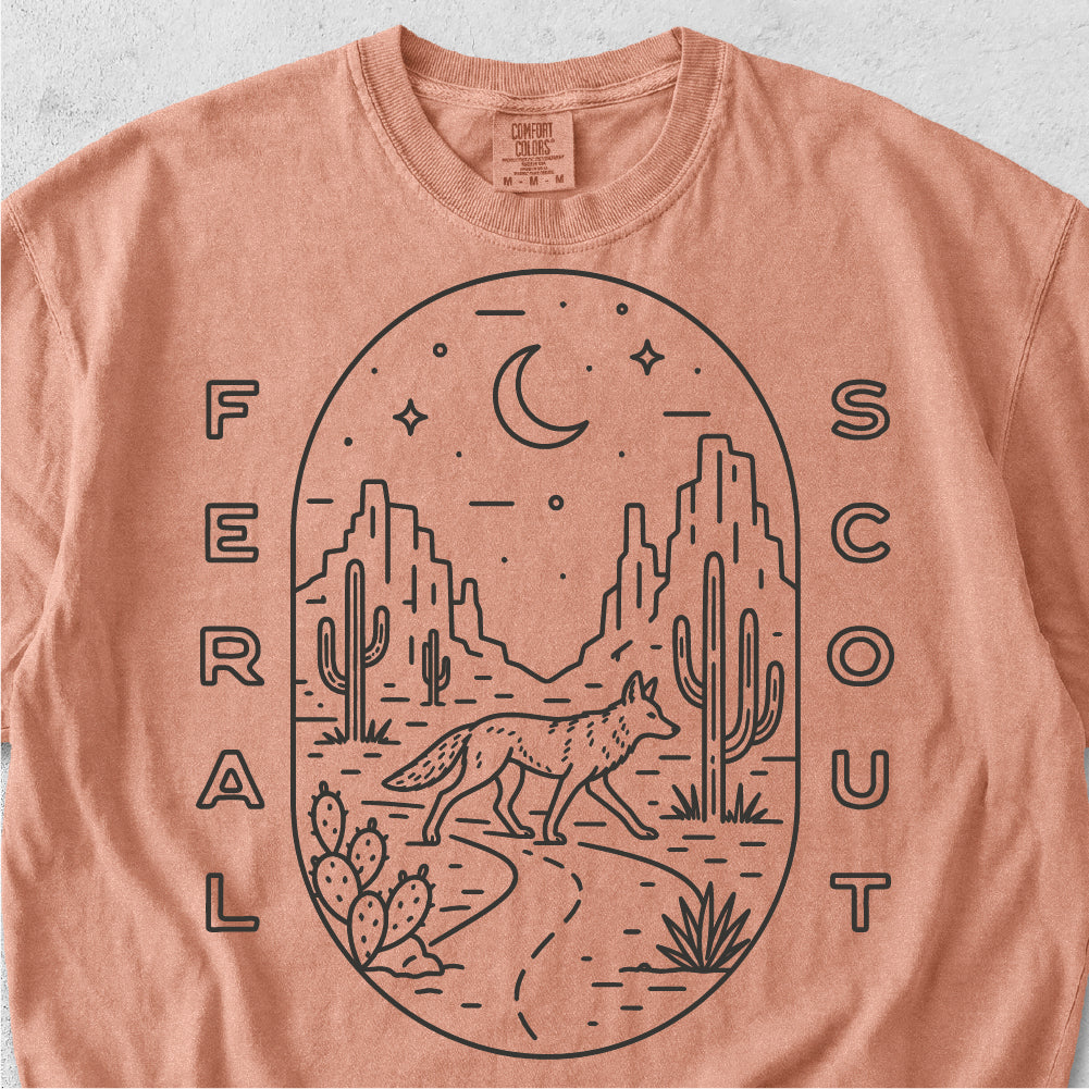 Coyote Desert Tshirt