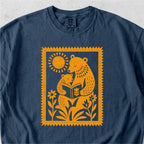 Mama Bear Reading Tshirt