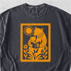 Mama Bear Reading Tshirt
