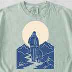 Hiker and Dog Tshirt