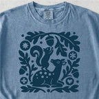 Squirrel and Fawn Tshirt