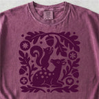 Squirrel and Fawn Tshirt