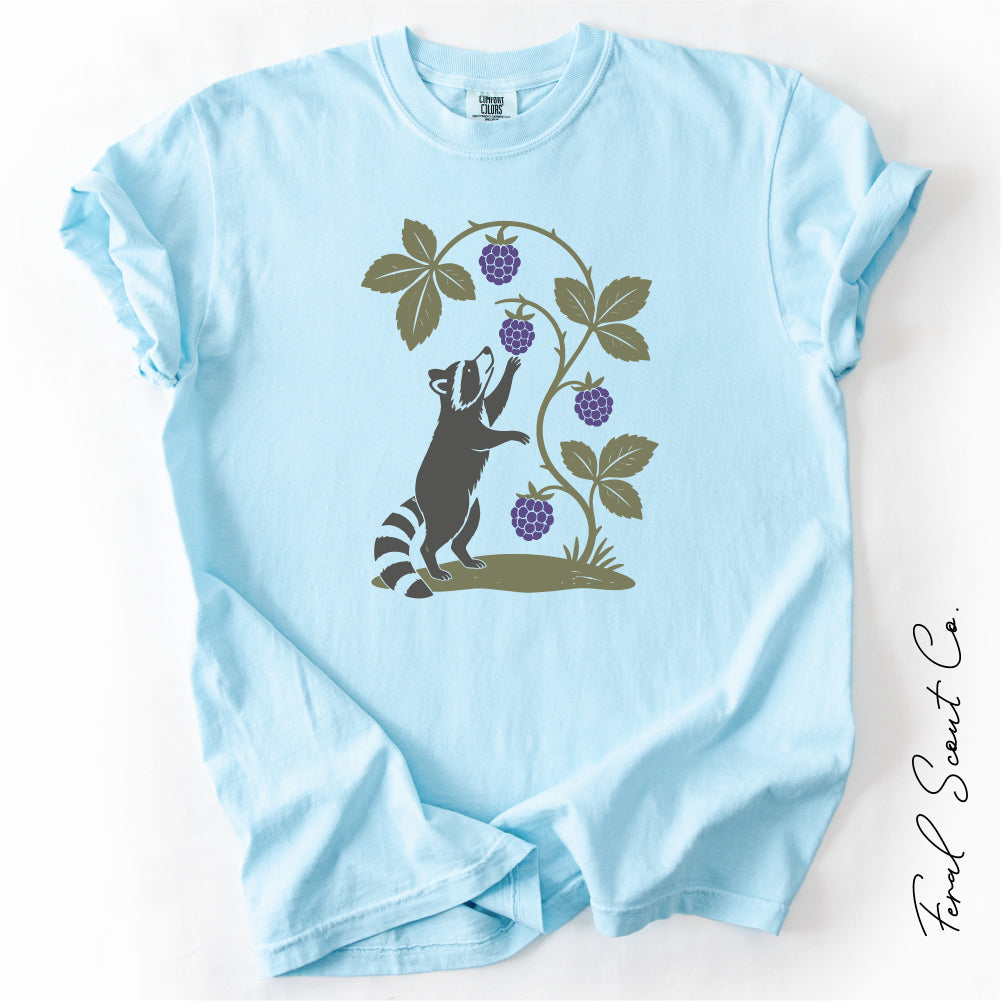 Raccoon Blackberry Tshirt