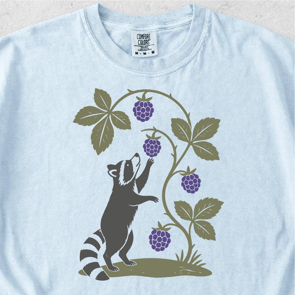 Raccoon Blackberry Tshirt