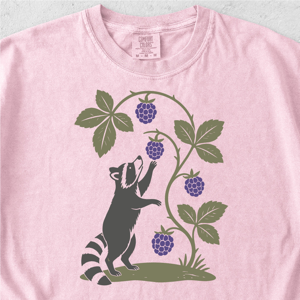 Raccoon Blackberry Tshirt