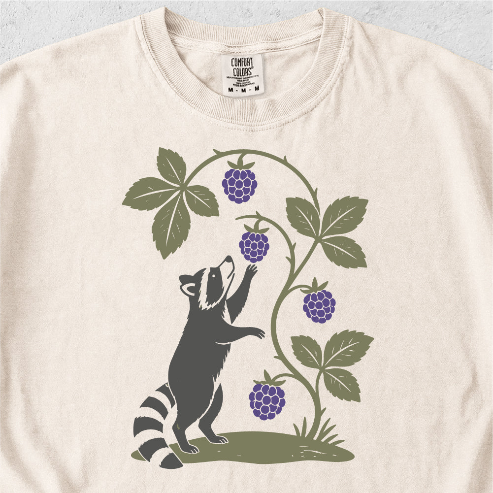 Raccoon Blackberry Tshirt