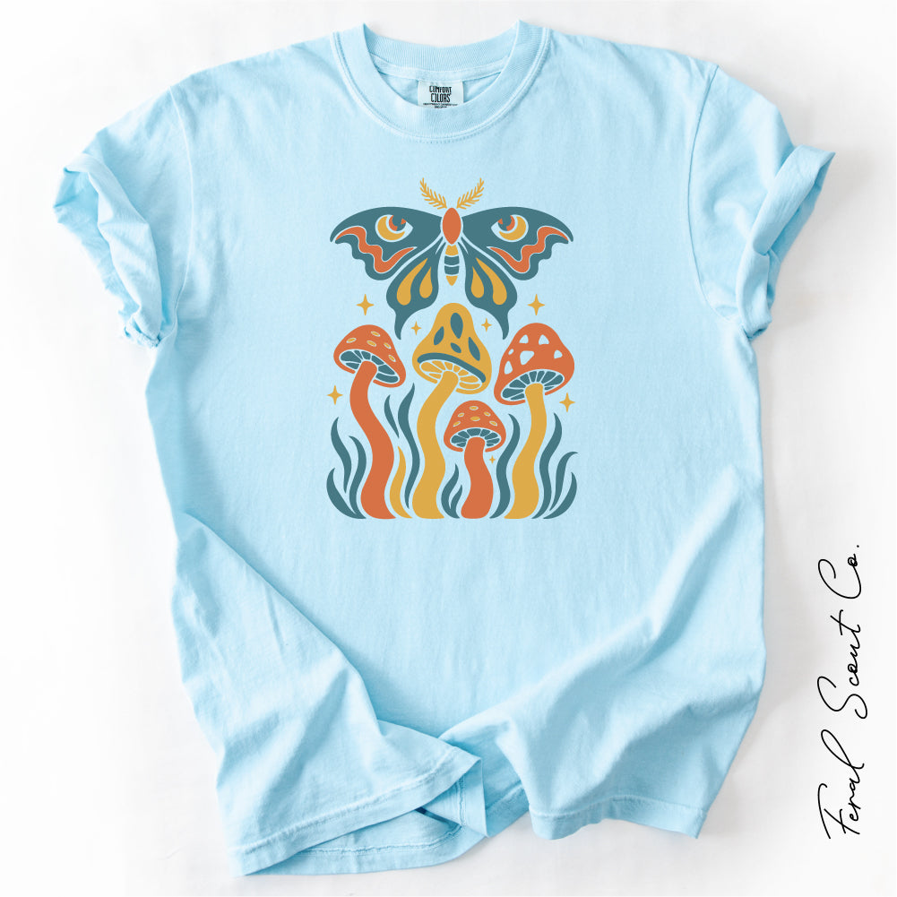 Moth and Mushroom Tshirt