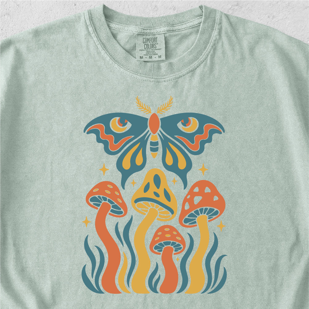 Moth and Mushroom Tshirt
