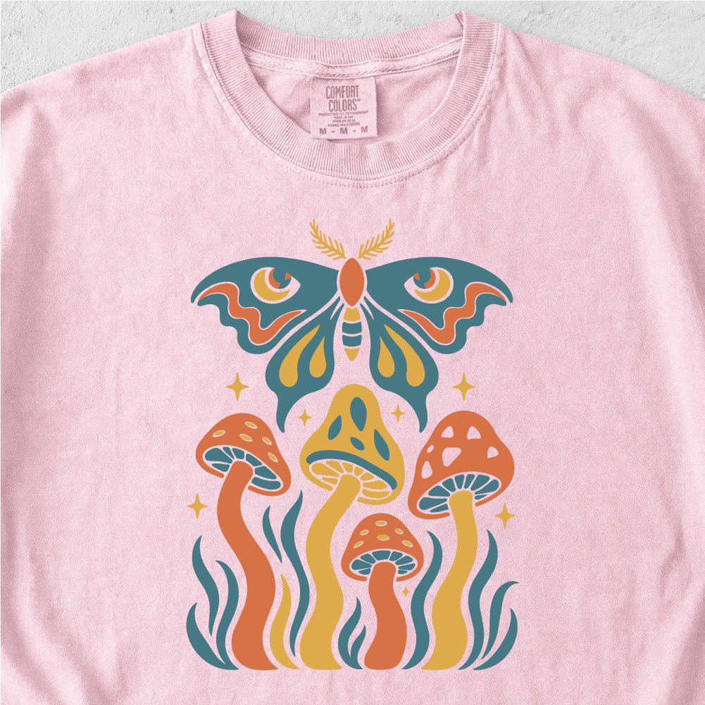 Moth and Mushroom Tshirt