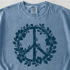 Floral Peace Sign Tshirt