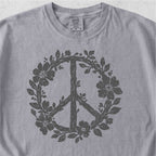 Floral Peace Sign Tshirt