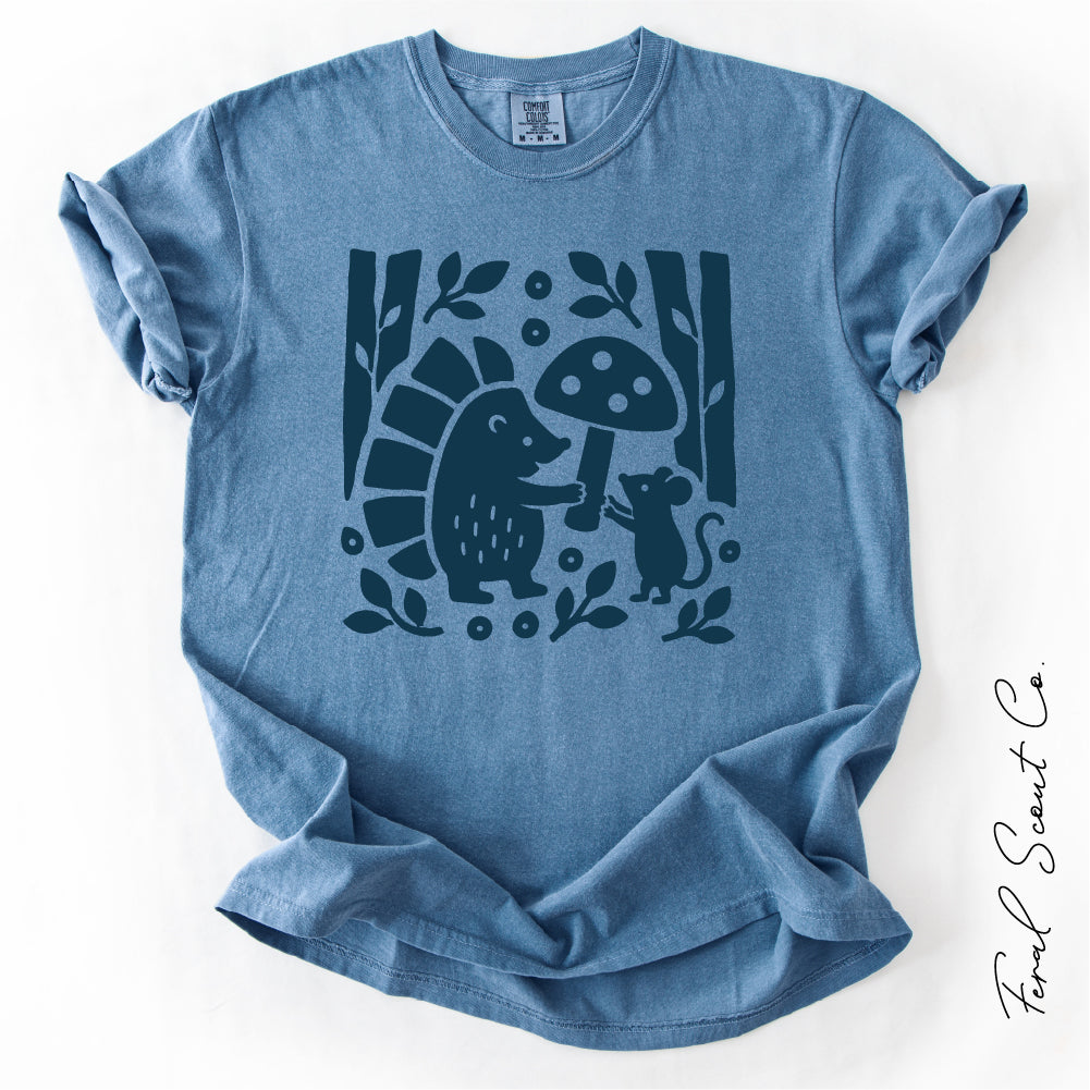 Hedgehog and Mouse Tshirt