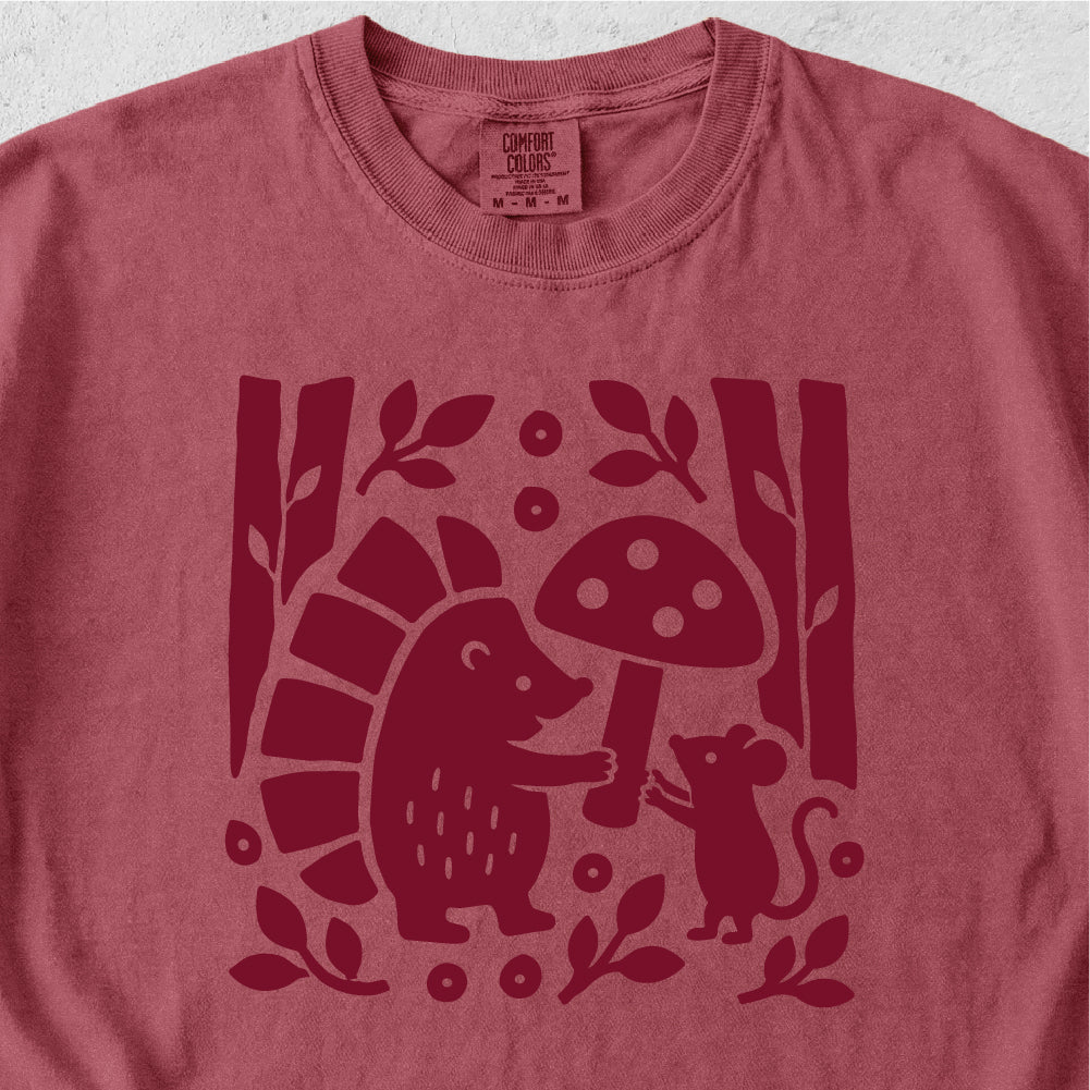Hedgehog and Mouse Tshirt