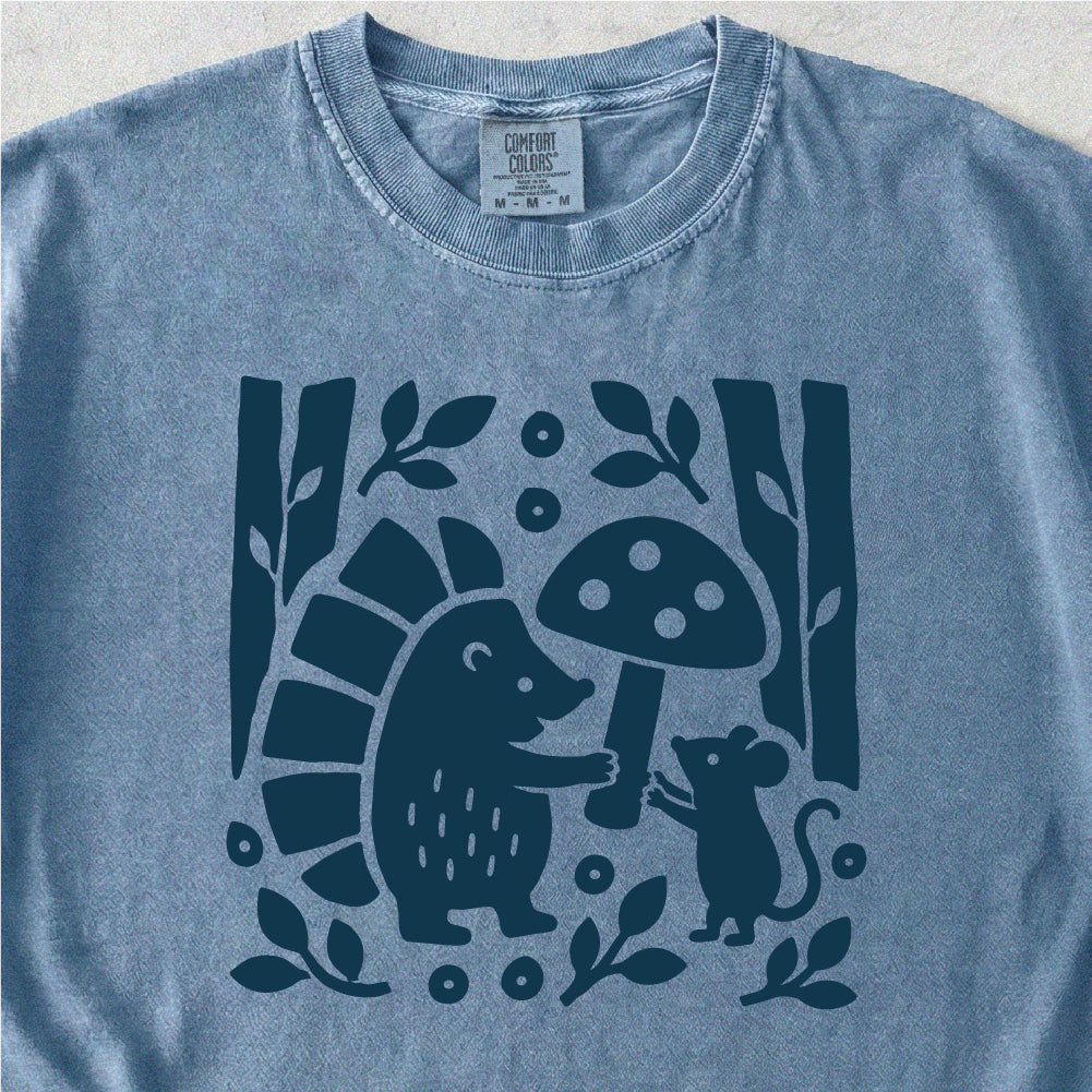 Hedgehog and Mouse Tshirt