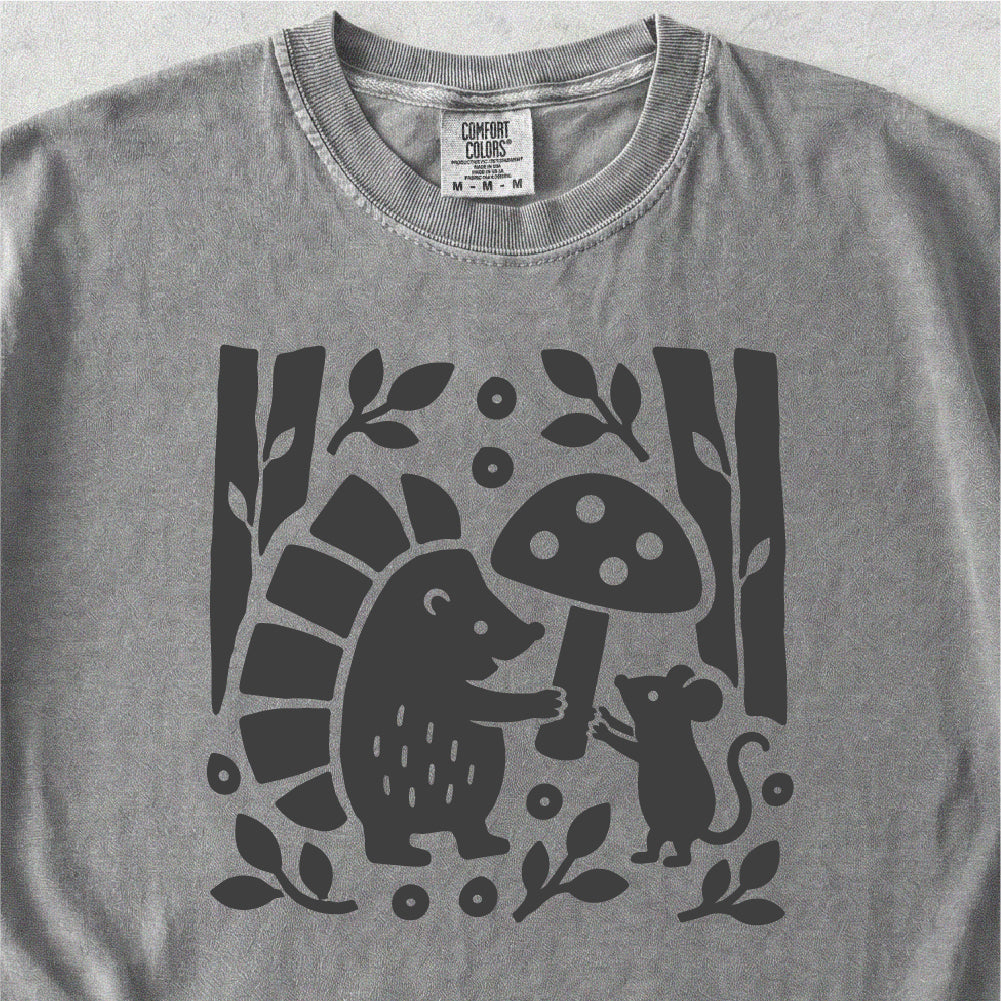 Hedgehog and Mouse Tshirt