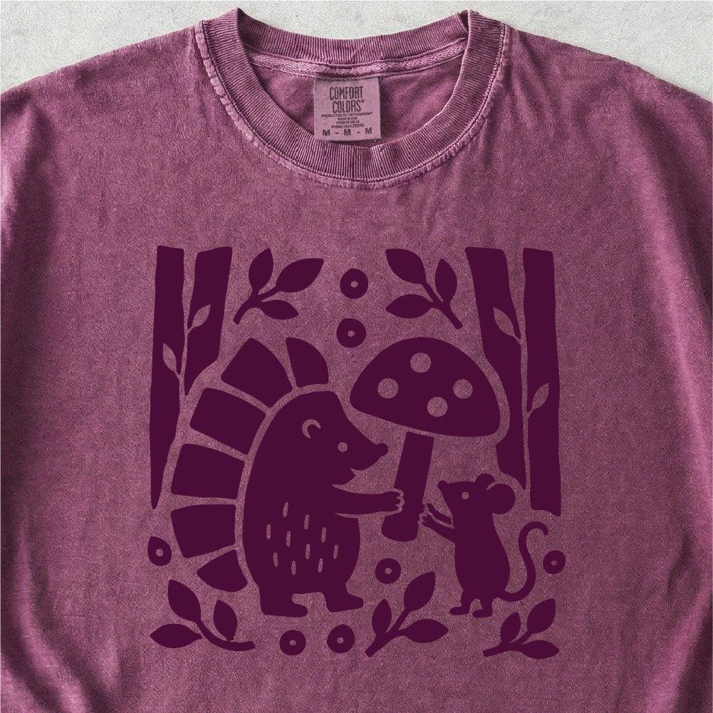Hedgehog and Mouse Tshirt