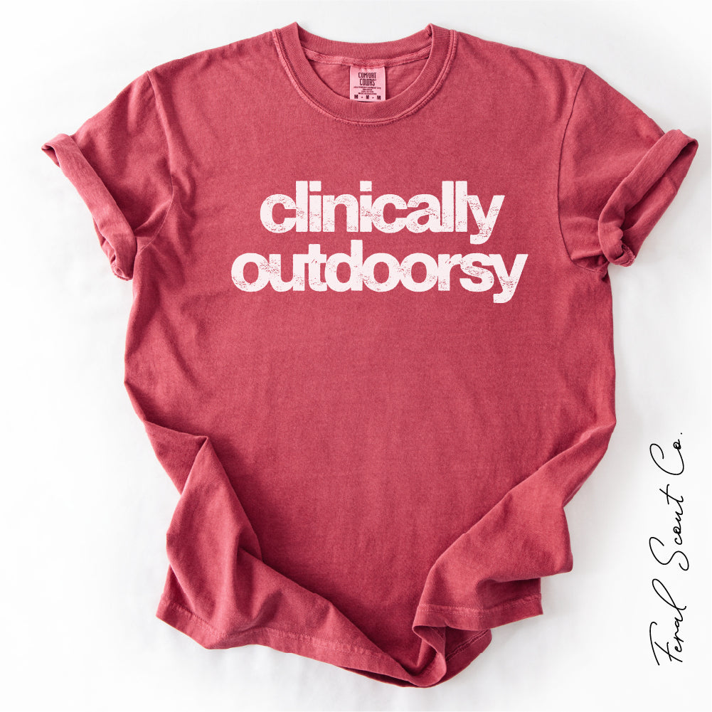 Clinically Outdoorsy Tshirt