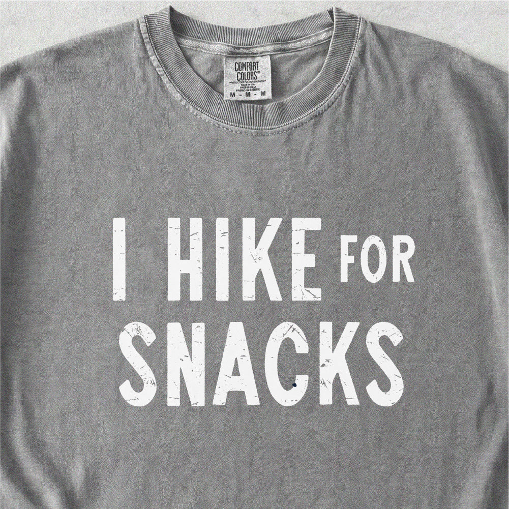 I Hike for Snacks Tshirt