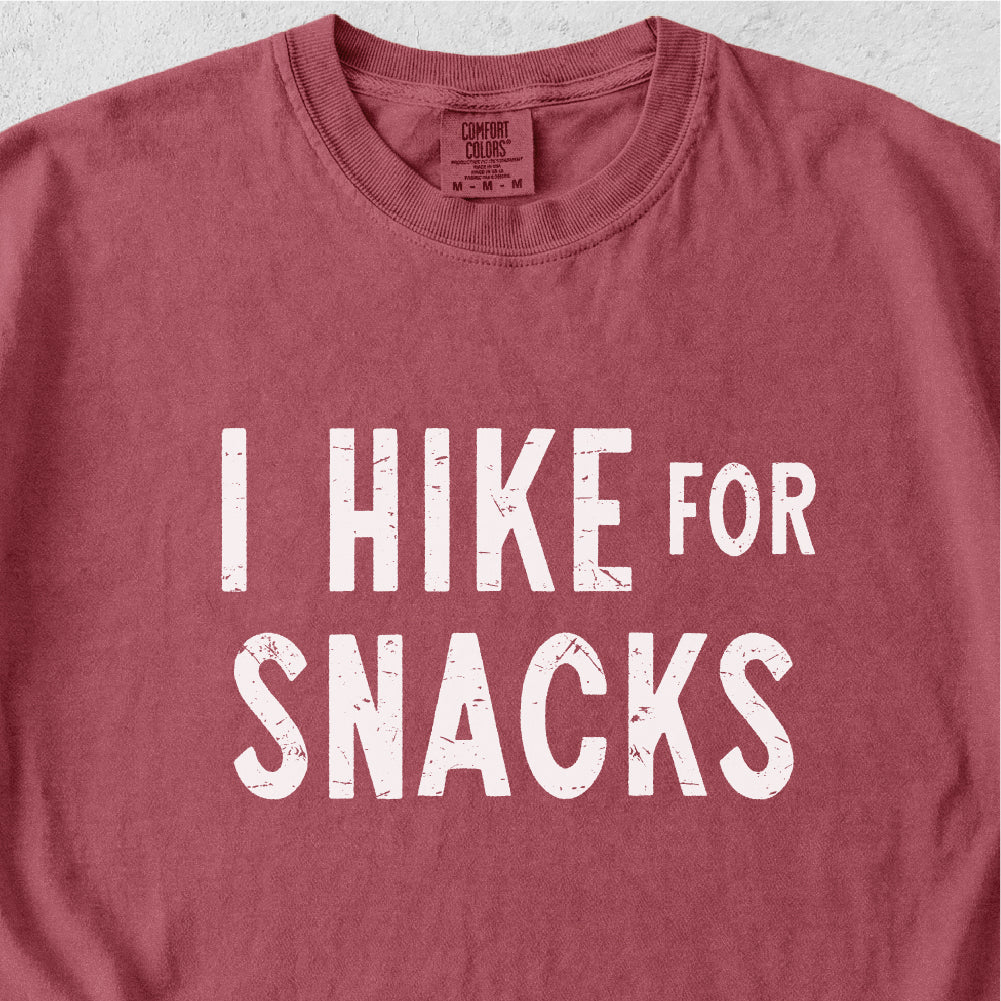 I Hike for Snacks Tshirt