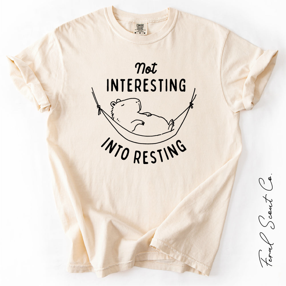 Capybara Into Resting Tshirt