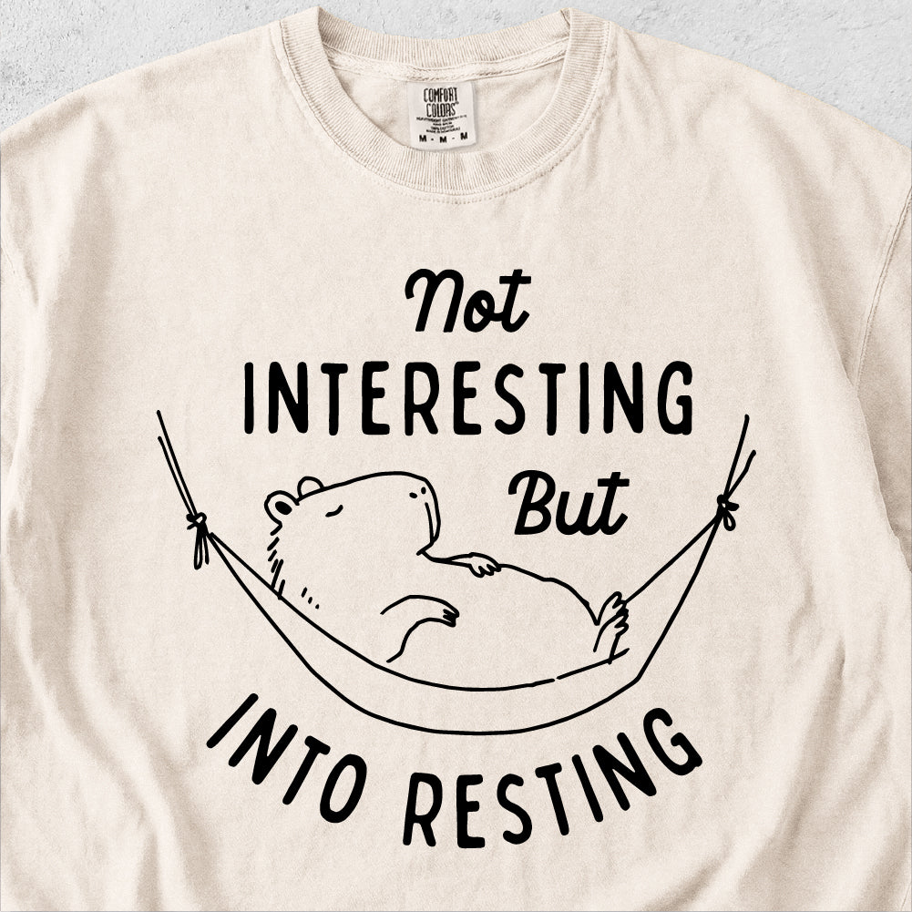 Capybara Into Resting Tshirt