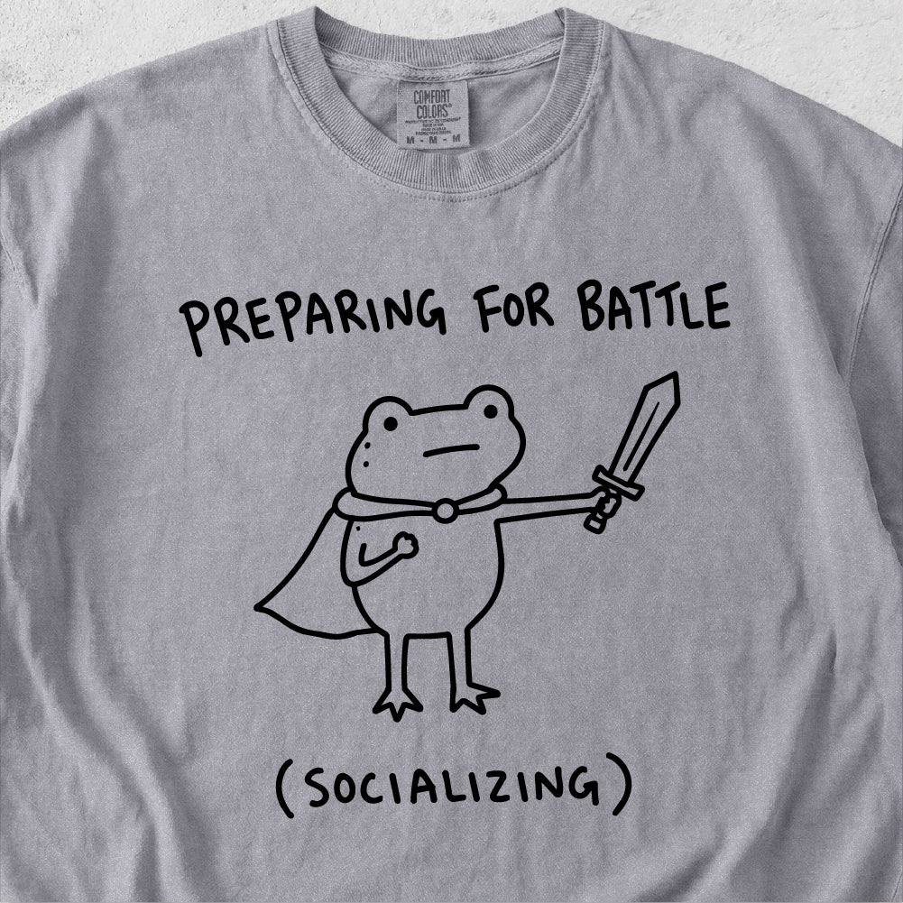 Socializing Frog Tshirt