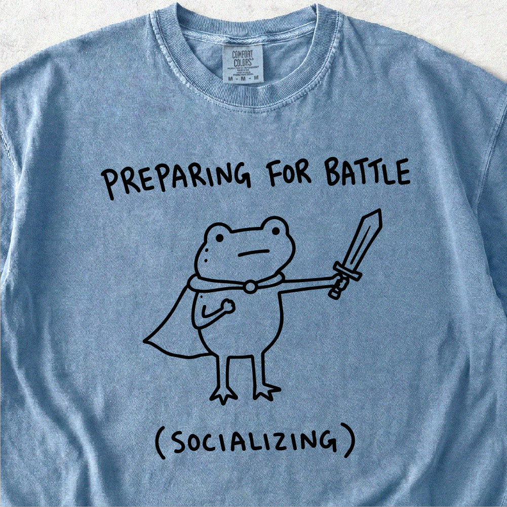 Socializing Frog Tshirt