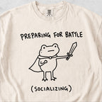 Socializing Frog Tshirt