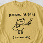 Socializing Frog Tshirt