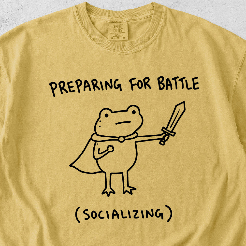 Socializing Frog Tshirt