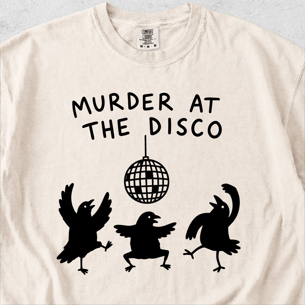 Murder at the Disco Crow Tshirt