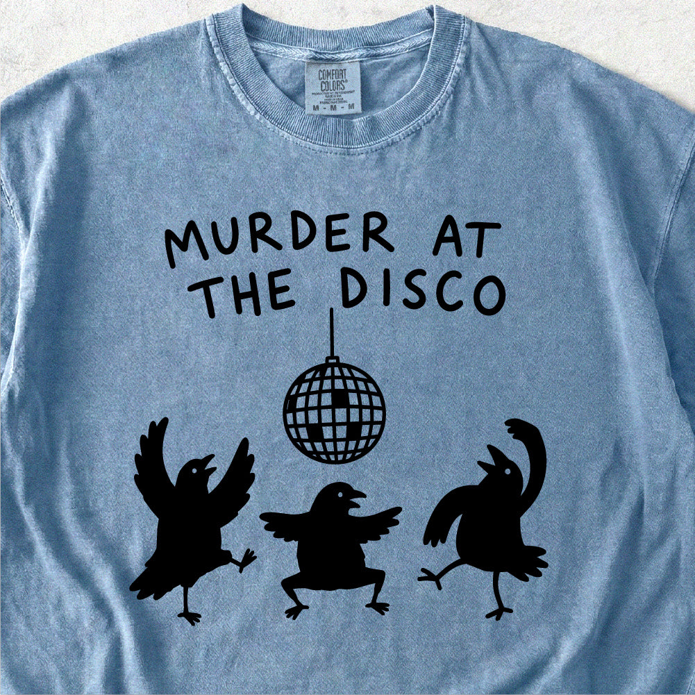 Murder at the Disco Crow Tshirt