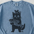 Cat Mouse Fish Tshirt