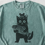 Cat Mouse Fish Tshirt