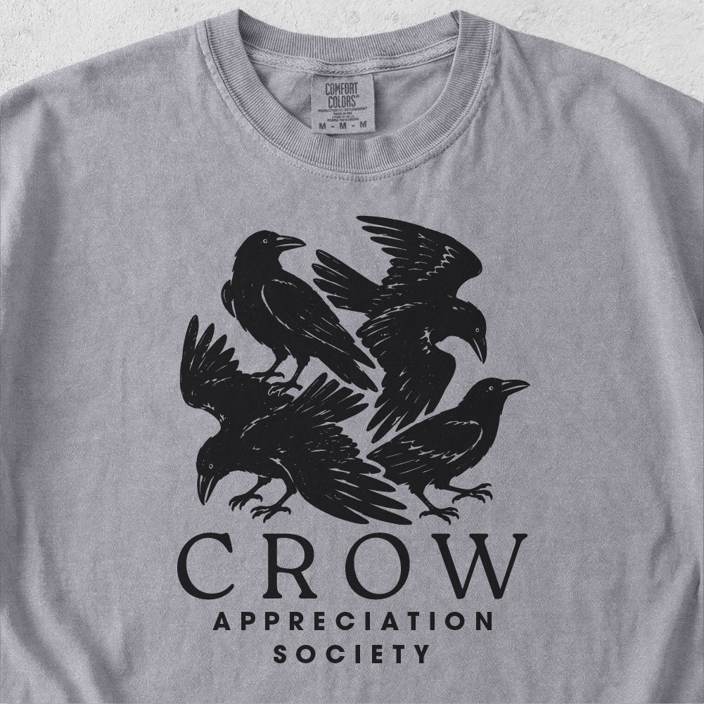 Crow Appreciation Society Tshirt