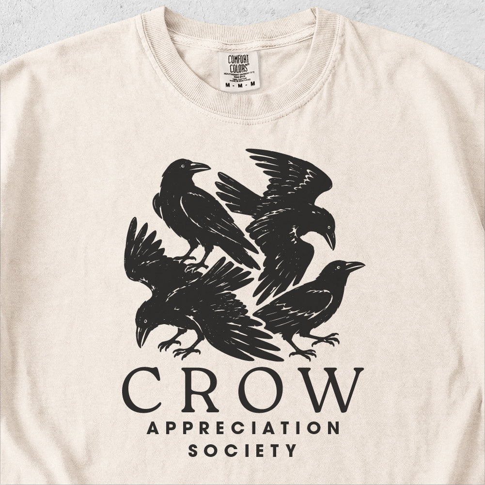 Crow Appreciation Society Tshirt