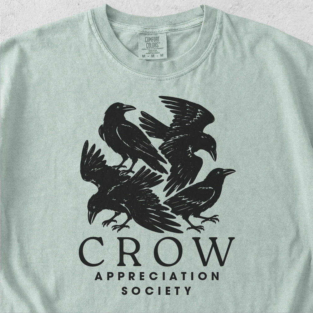 Crow Appreciation Society Tshirt