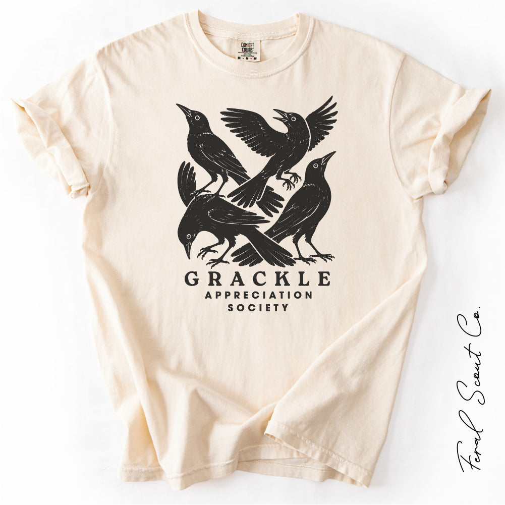 Grackle Appreciation Society Tshirt