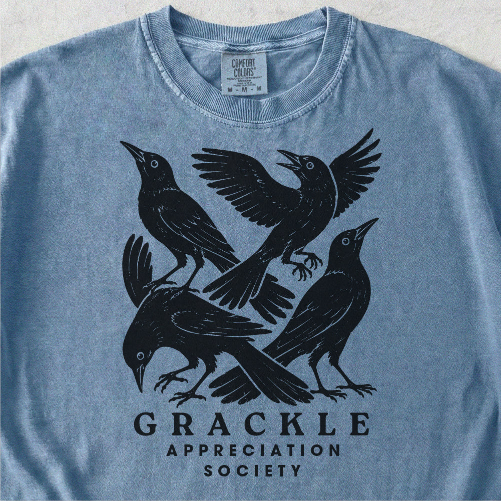 Grackle Appreciation Society Tshirt
