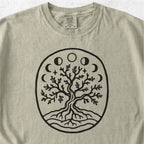 Moon Phase Tree Tshirt