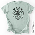 Moon Phase Tree Tshirt