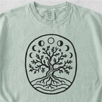 Moon Phase Tree Tshirt
