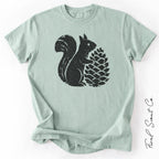Squirrel Pinecone Tshirt