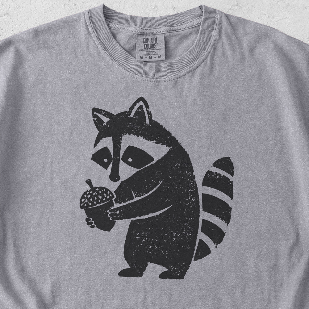 Raccoon Acorn Tshirt