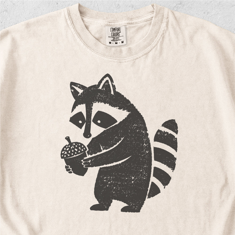 Raccoon Acorn Tshirt