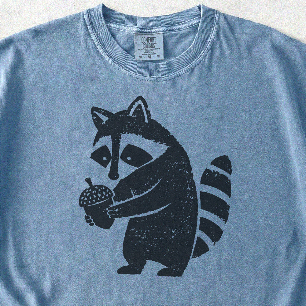 Raccoon Acorn Tshirt