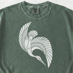 Flying Heron Tshirt