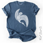 Flying Heron Tshirt
