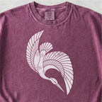 Flying Heron Tshirt