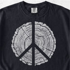 Tree Ring Peace Tshirt